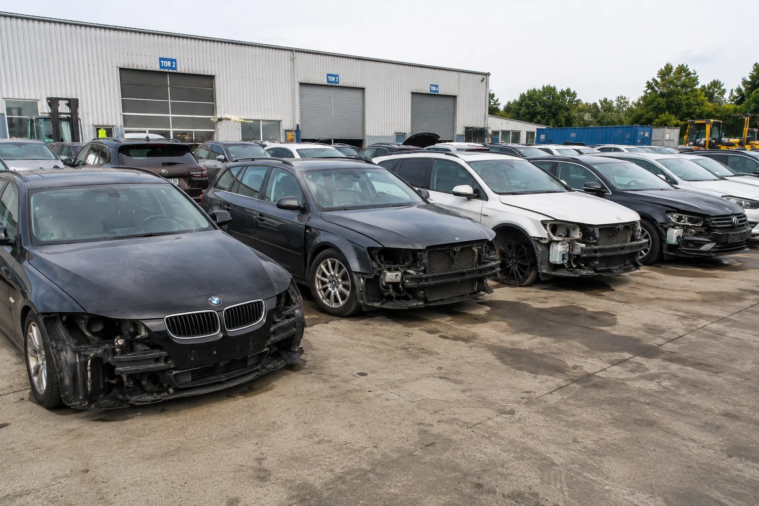 Autoverwertung in Mengede